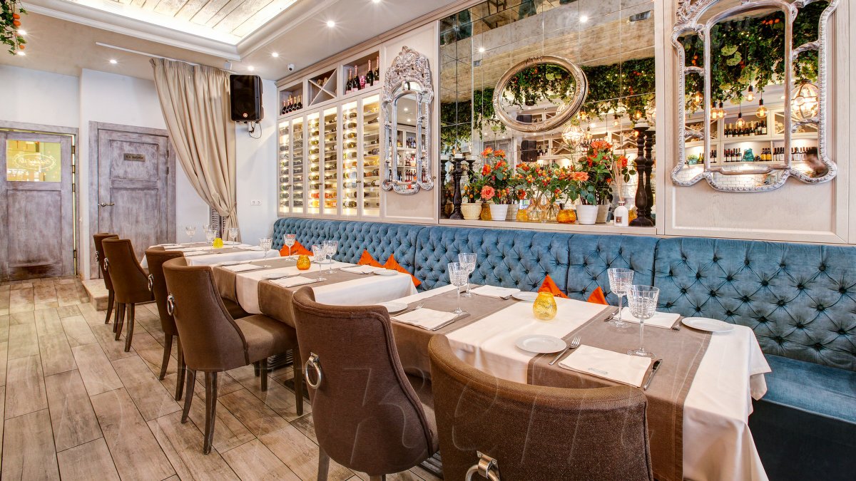 Mentano Cafe — Основной зал, фото банкетного зала