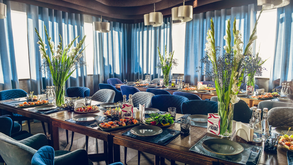 Restaurant 360 — Restaurant 360, фото банкетного зала