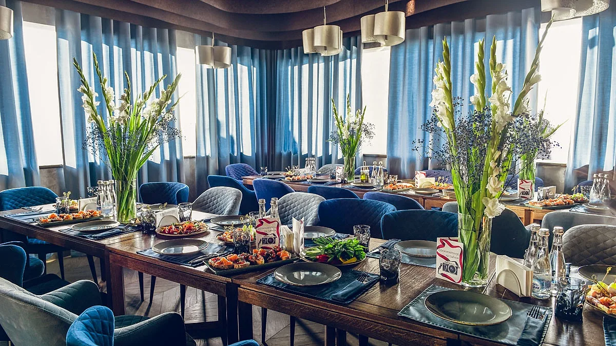 Restaurant 360 — Restaurant 360, фото банкетного зала