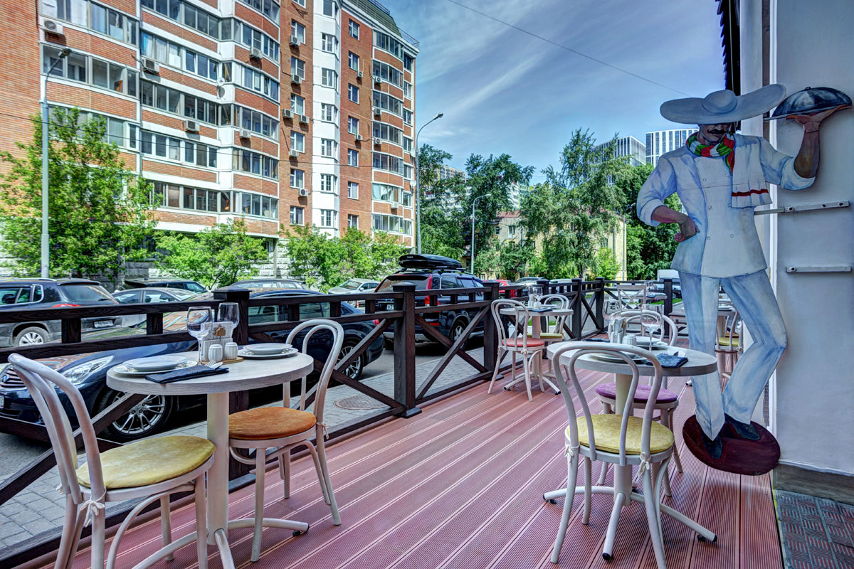 Веранда — Le Meilleur restaurant / Ресторан Лё Милье