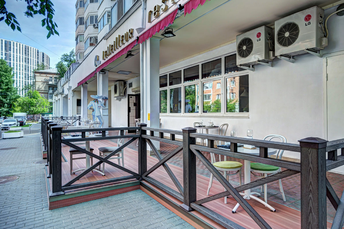 Веранда — Le Meilleur restaurant / Ресторан Лё Милье