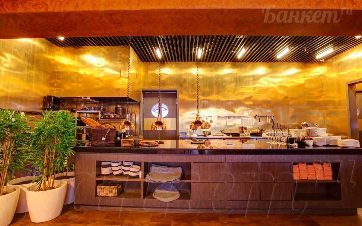 Зал один, лауж зона, зона с камином, бар — фото 11