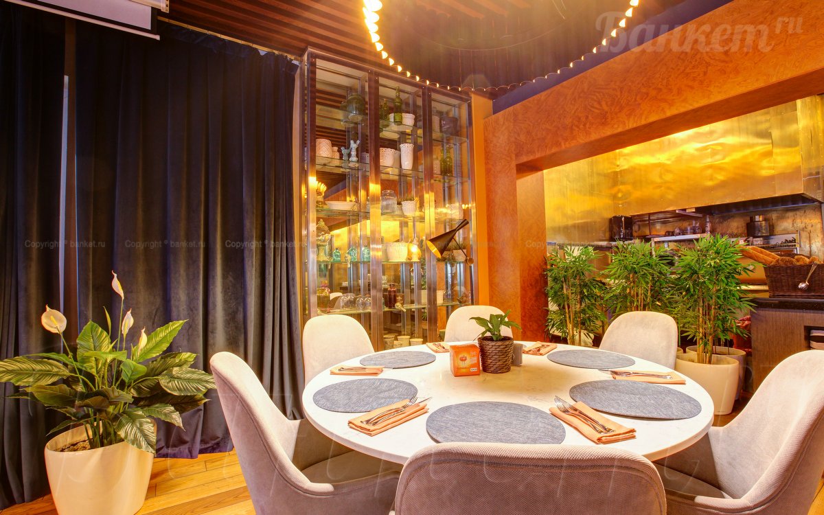 Зал один, лауж зона, зона с камином, бар — фото 20