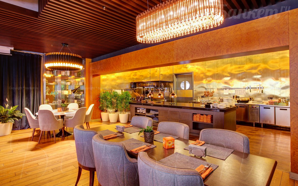 Зал один, лауж зона, зона с камином, бар — фото 26