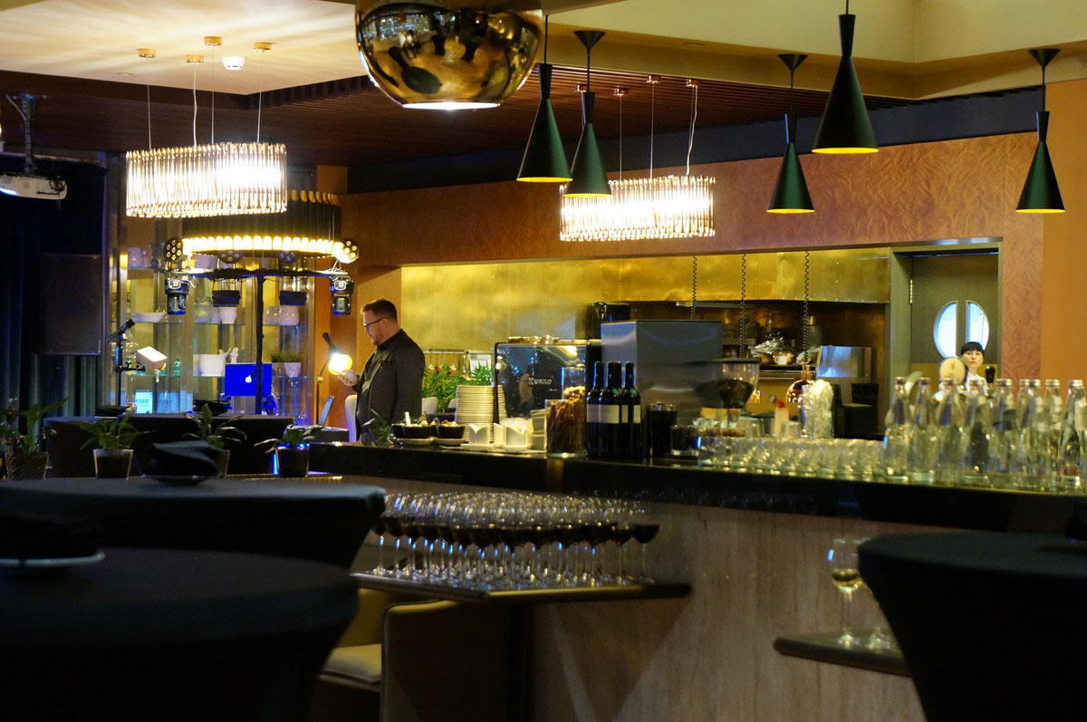 Зал один, лауж зона, зона с камином, бар — фото 47