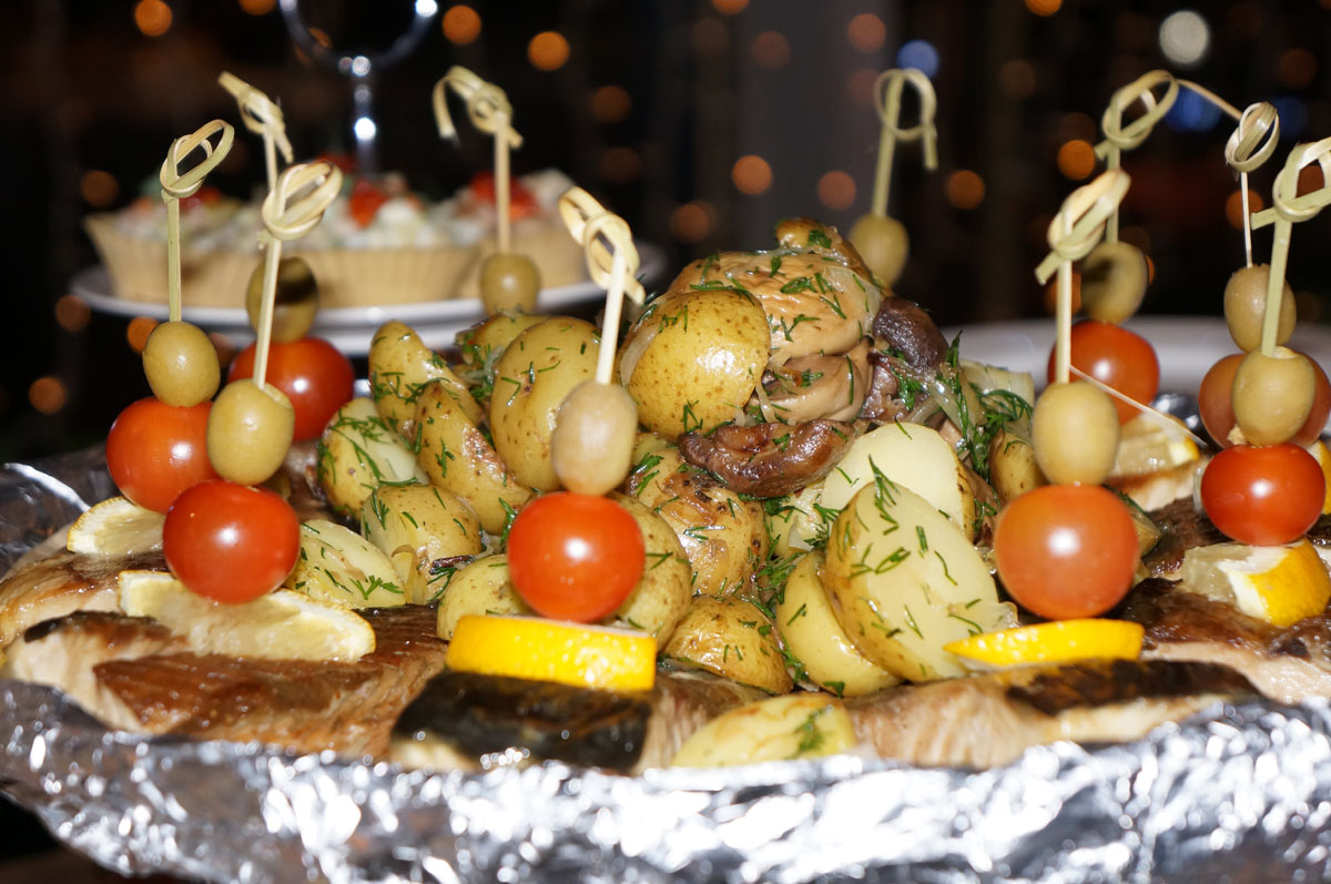 Зал один, лауж зона, зона с камином, бар — фото 66