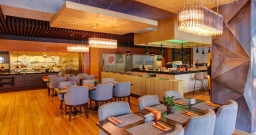 Зал один, лауж зона, зона с камином, бар — фото 5