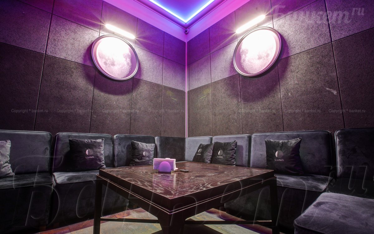 Vip комната — банкетный зал Luna караоке-ресторан, фото