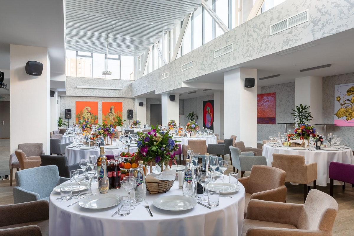 Арт Москва — Густав Климт, фото банкетного зала