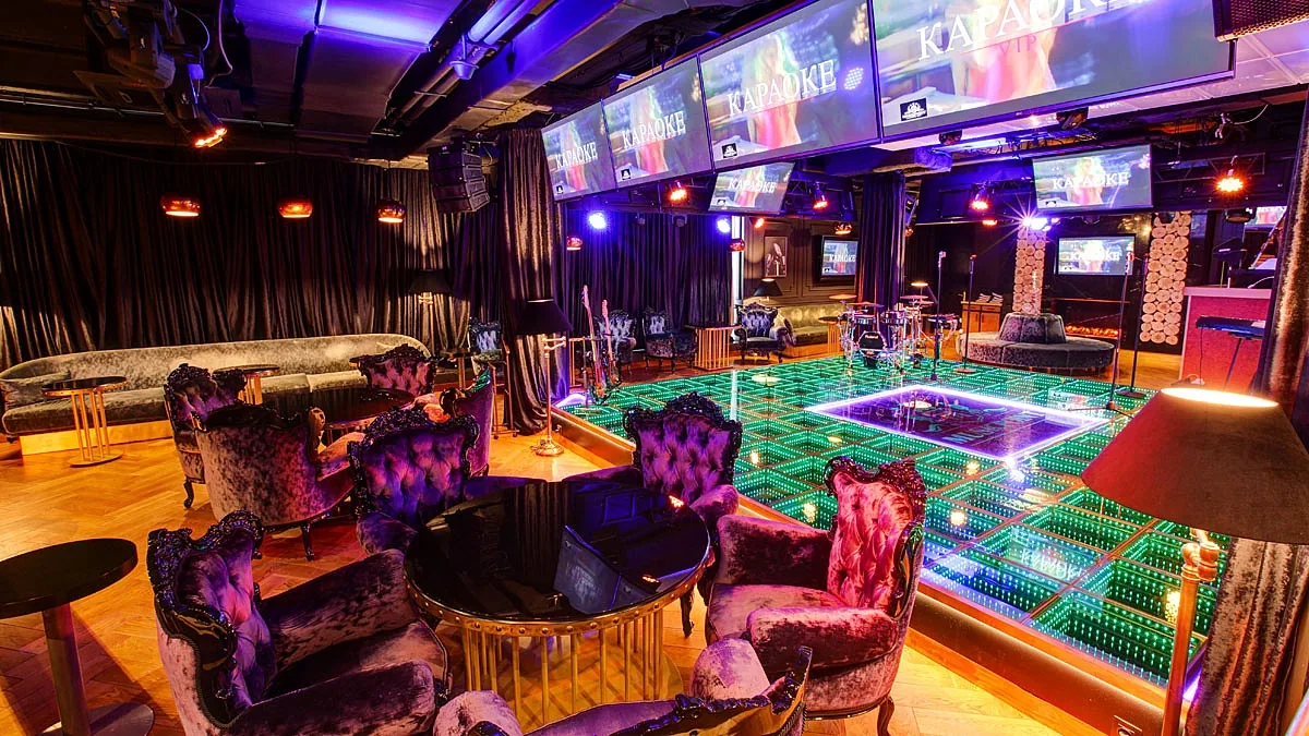 MusicPoint Основной зал — банкетный зал Караоке Бар MusicPoint, фото