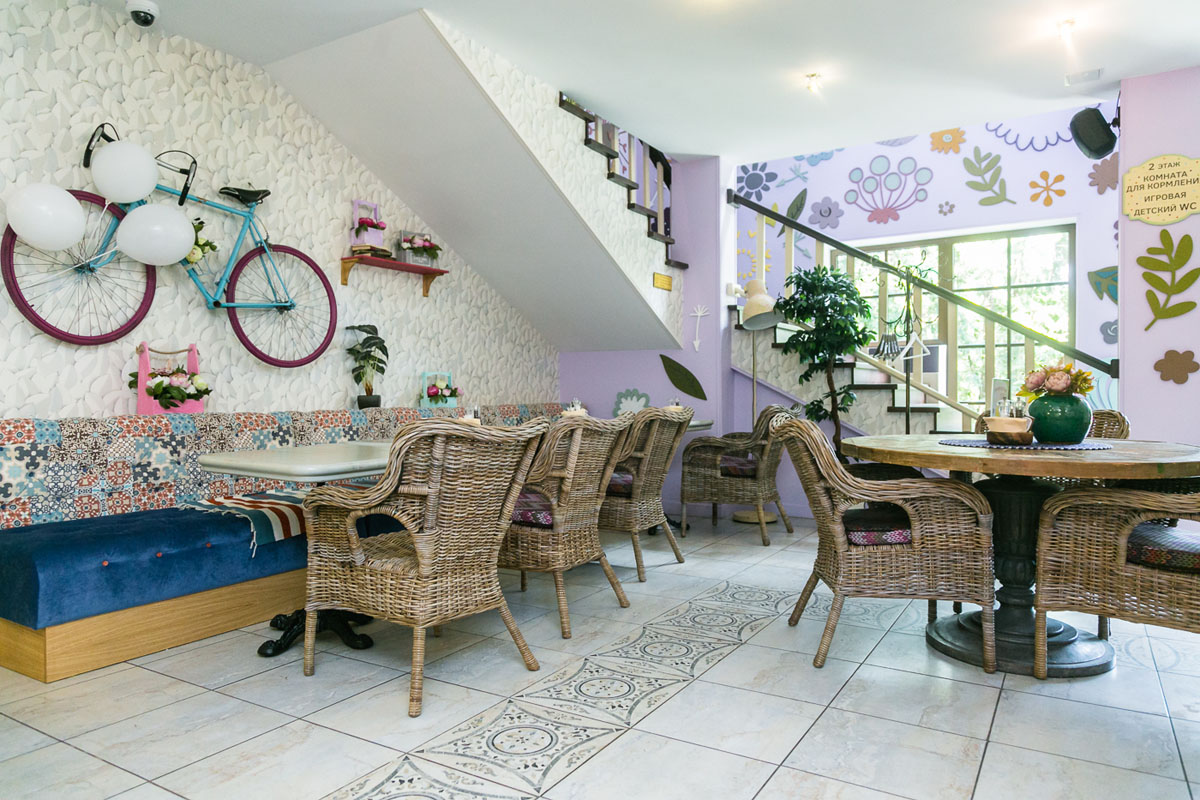 Семейное кафе АндерСон на Даче. ВДНХ — Зал Фазенда, фото банкетного зала