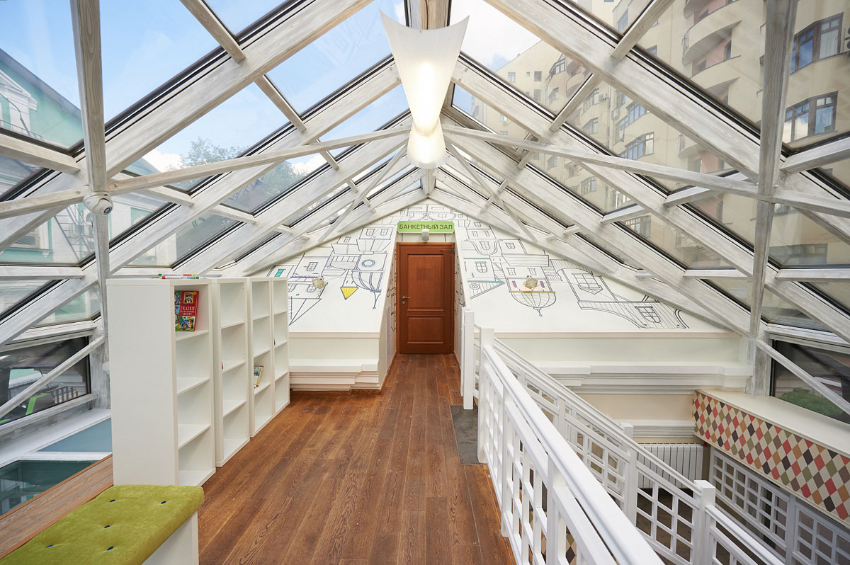 Зал Мансарда — Семейное кафе АндерСон Красносельская