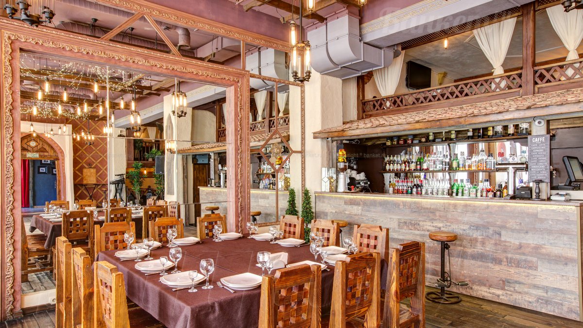 Барная зона — Ресторан домашней кухни Джу Джа