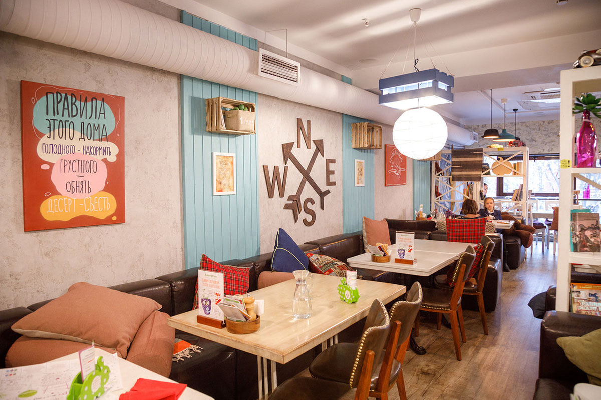 Семейное кафе АндерСон для Пап — Кафе, 1-й этаж, фото банкетного зала