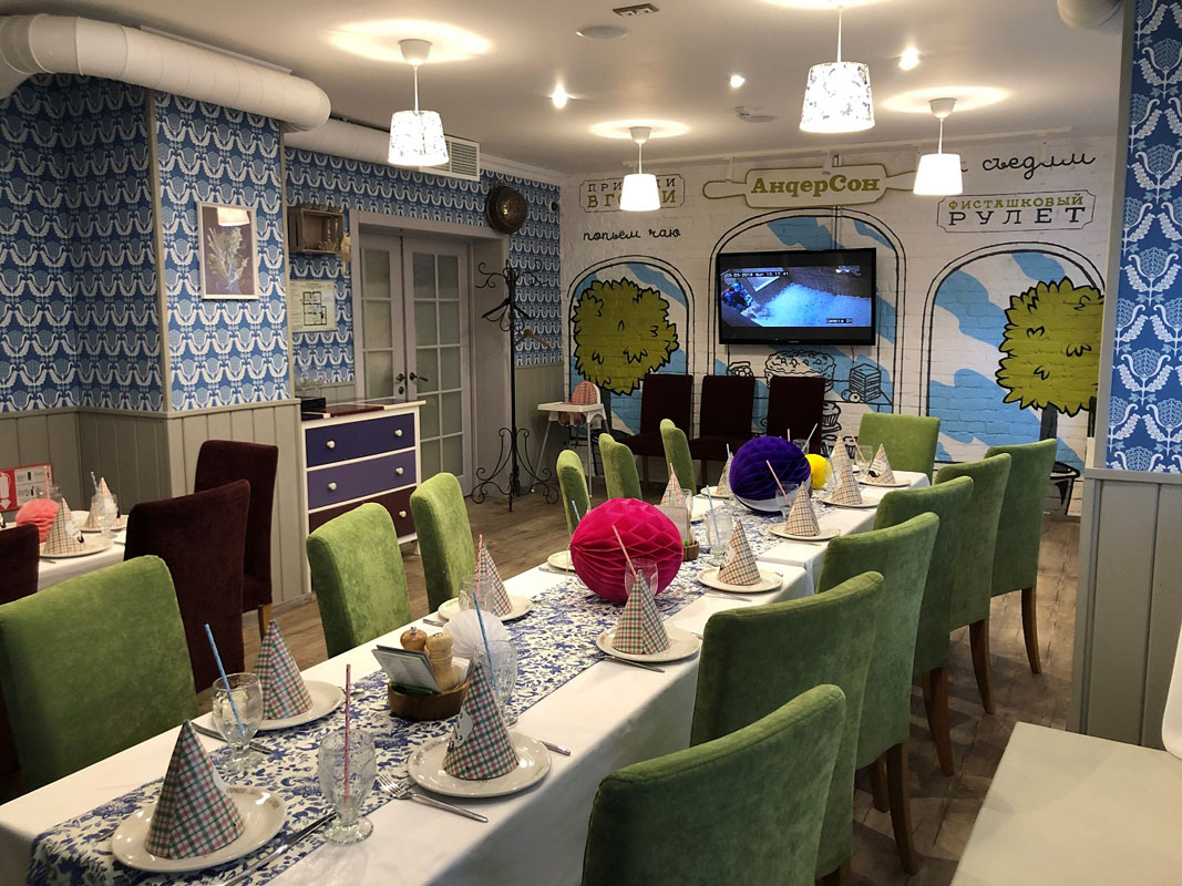 Основной зал — Семейное кафе АндерСон Таганская улица