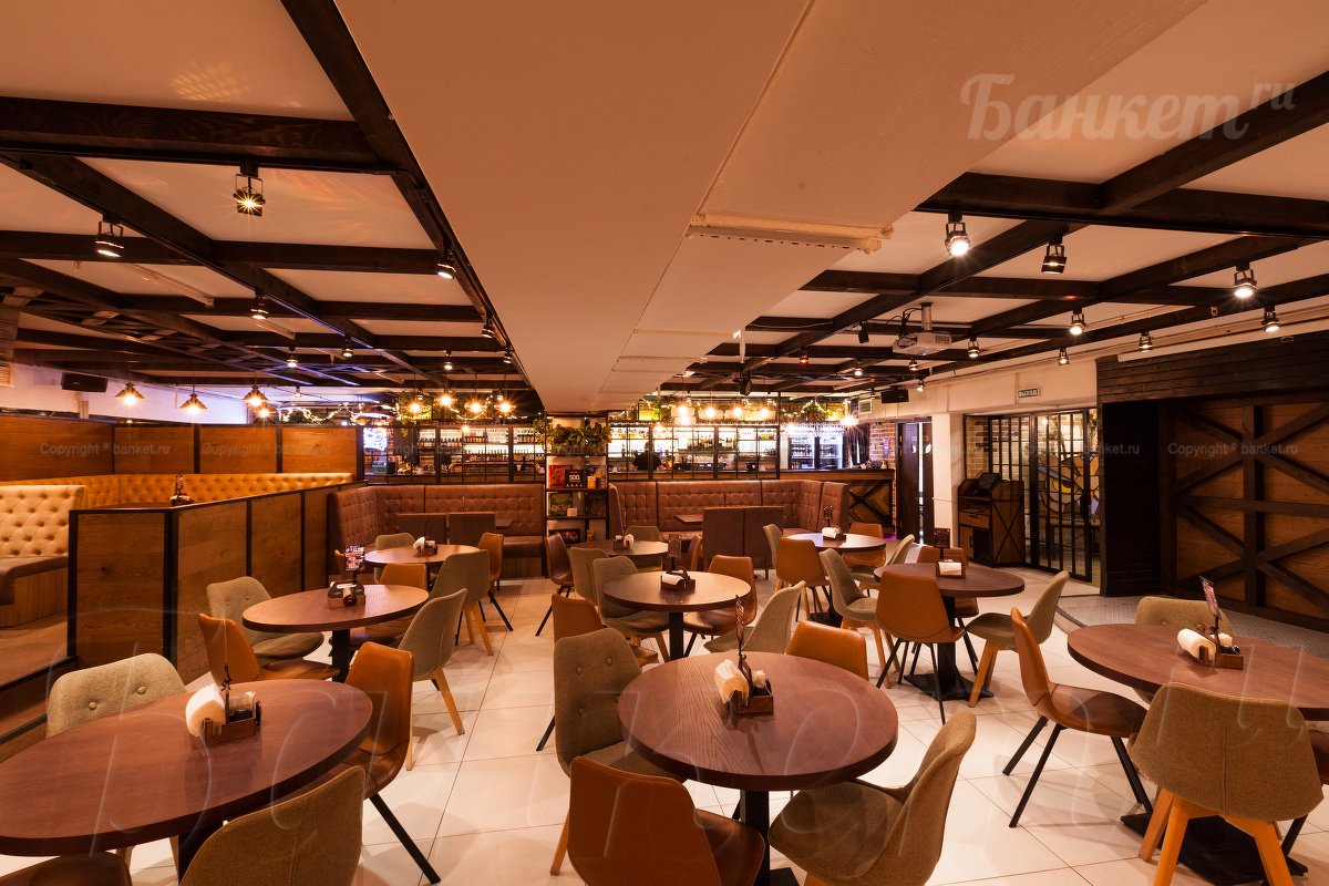 Filin Good Bar — Белый зал, фото банкетного зала