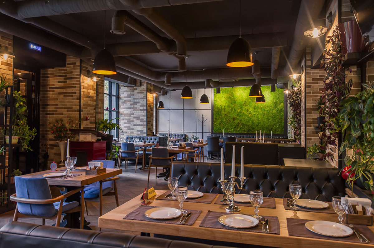 Гранат Black — Зал 1, фото банкетного зала