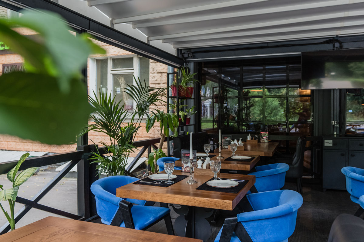 Веранда — Гранат Black