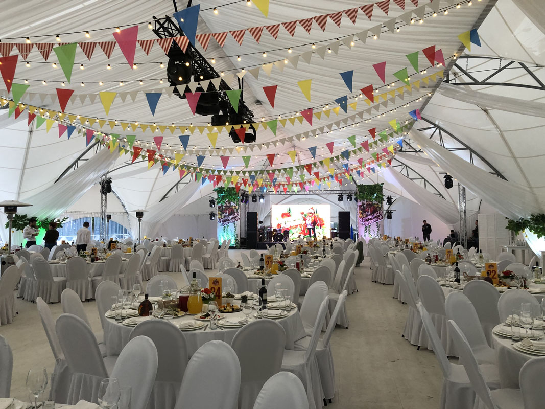 Большой шатер — White Park New Riga Bay