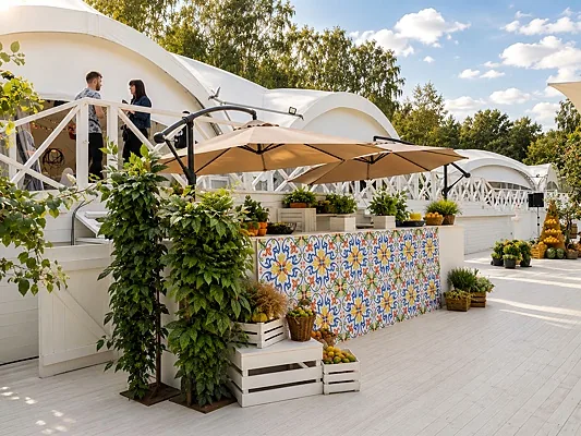 Большой шатер — White Park New Riga Bay, Москва