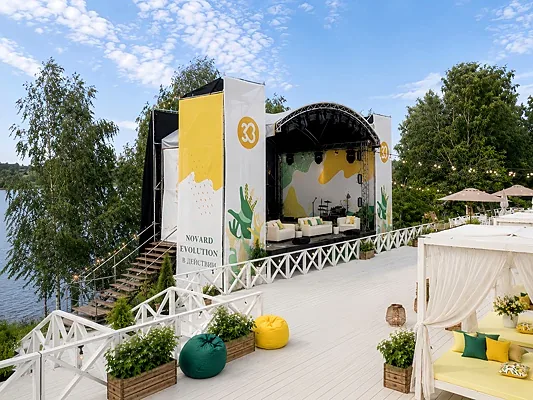 Большой шатер — White Park New Riga Bay, Москва