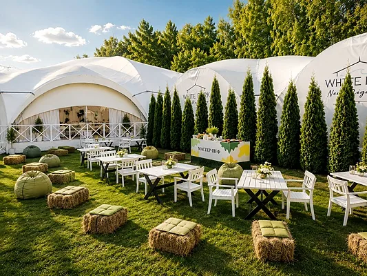 Большой шатер — White Park New Riga Bay, Москва