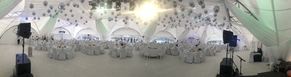 Весь комплекс — банкетный зал White Park New Riga Bay