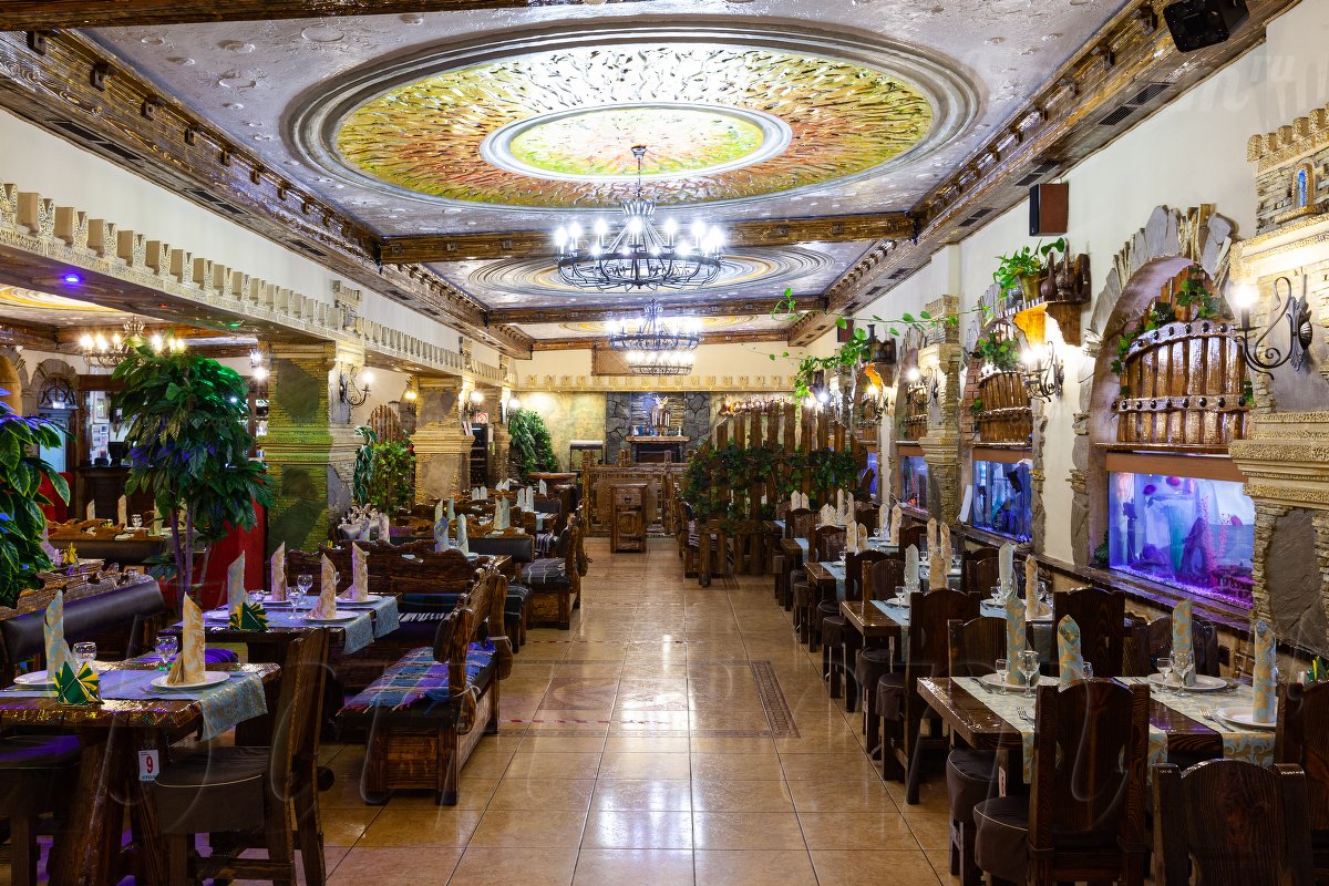 Водопад — Основной зал, фото банкетного зала