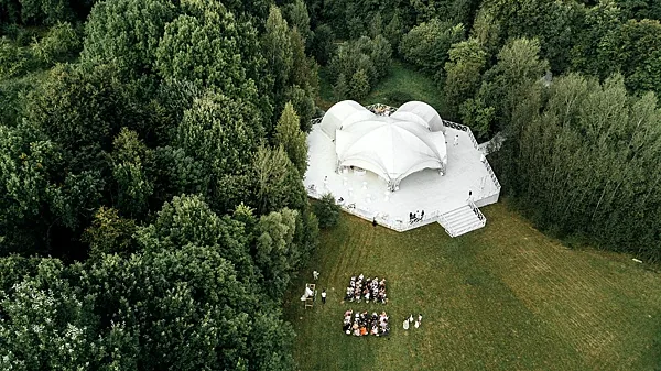 Усадьба Суханово, Шатер White Wood — фото