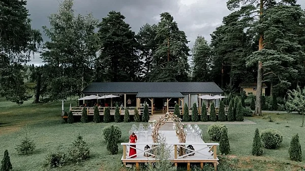 Загородный клуб Любовь, Основной зал и вся прилегающая территория 1га — фото