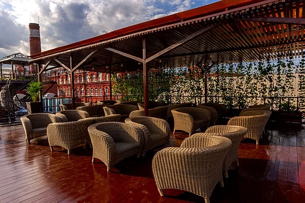 Крым terrace Moscow, Основной зал — фото
