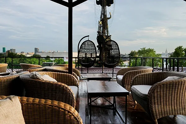 Крым terrace Moscow, Основной зал — фото