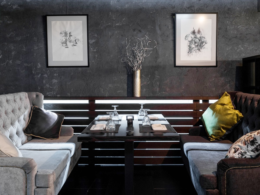 Каминный зал — Restoran 1812