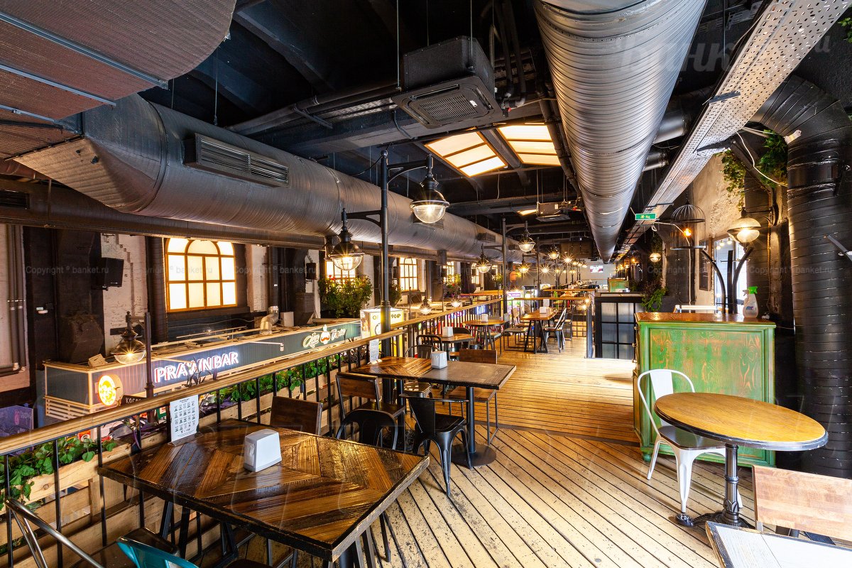 Гастрономическая улица strEAT — Большой балкон, фото банкетного зала