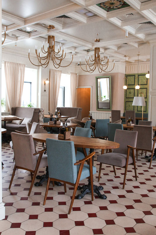 Итальянский ресторан Остериа Марио и Грузинское бистро Швили — Итальянский ресторан Остериа Марио (1-й этаж), фото банкетного зала