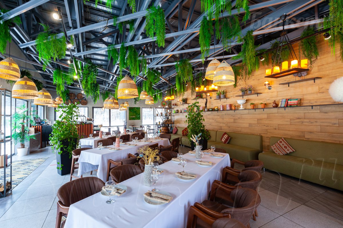 Green Park Sokolniki — Основной зал, фото банкетного зала