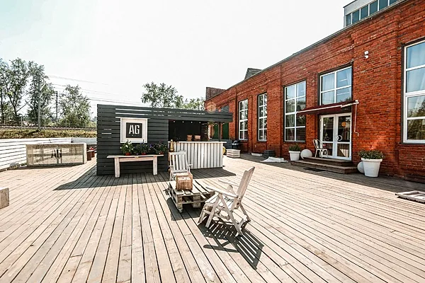 AG Loft, Веранда КРЫША — фото