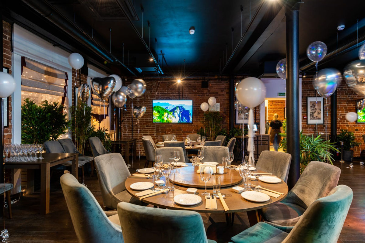 Ресторан Чжун Го — Ресторан 2-й этаж, фото банкетного зала