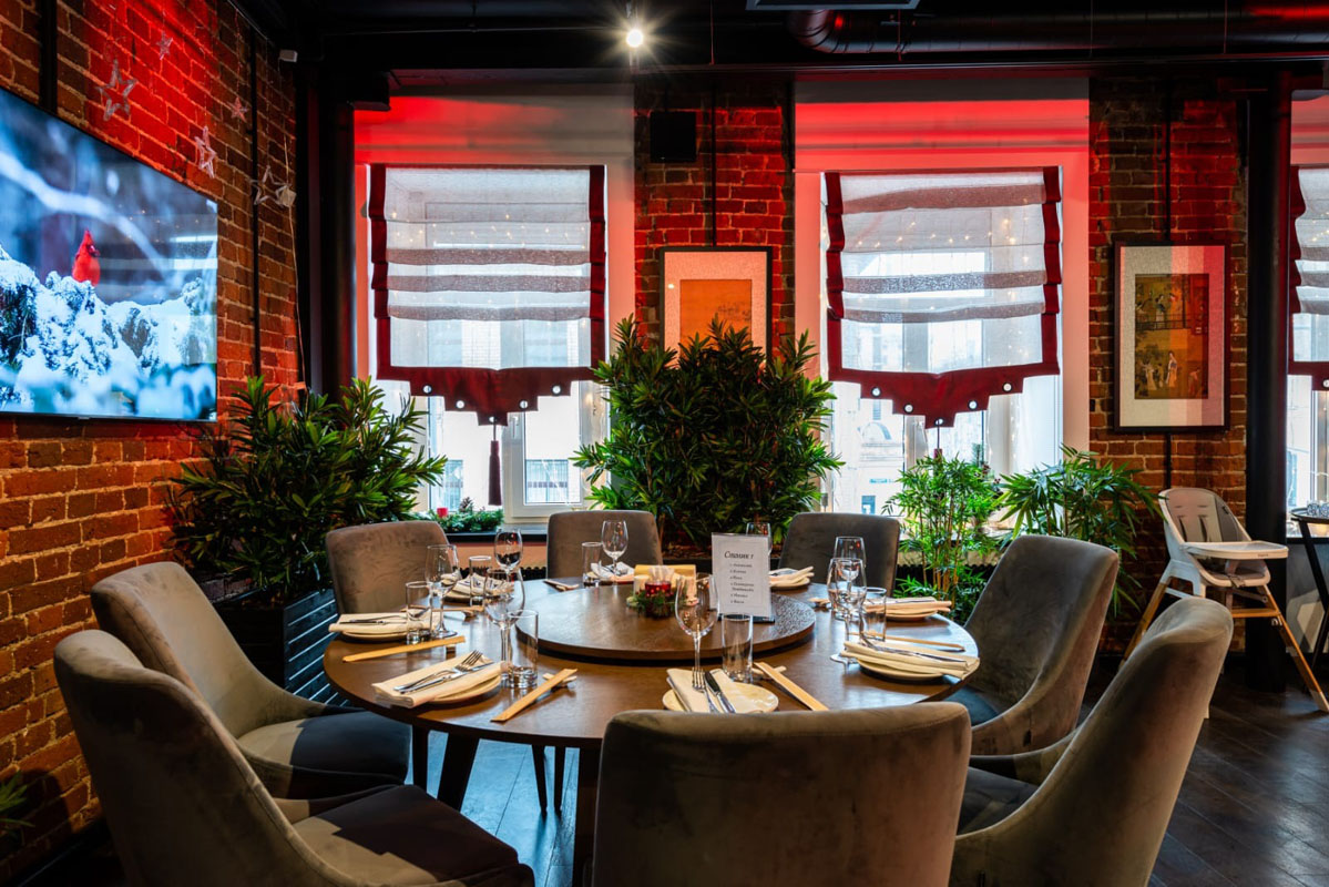 Ресторан 2-й этаж — Ресторан Чжун Го