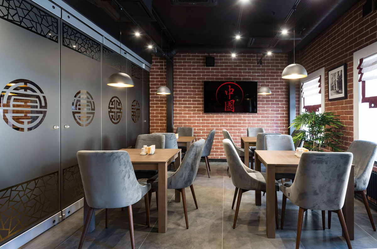 Ресторан 1-й этаж , VIP зал, малый банкетный зал — Ресторан Чжун Го