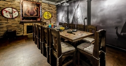 Викинги — интерьер зала