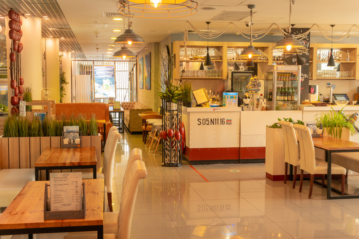 Ресторан ПОРТ — банкетный зал Многофункциональный комплекс Мореон, фото