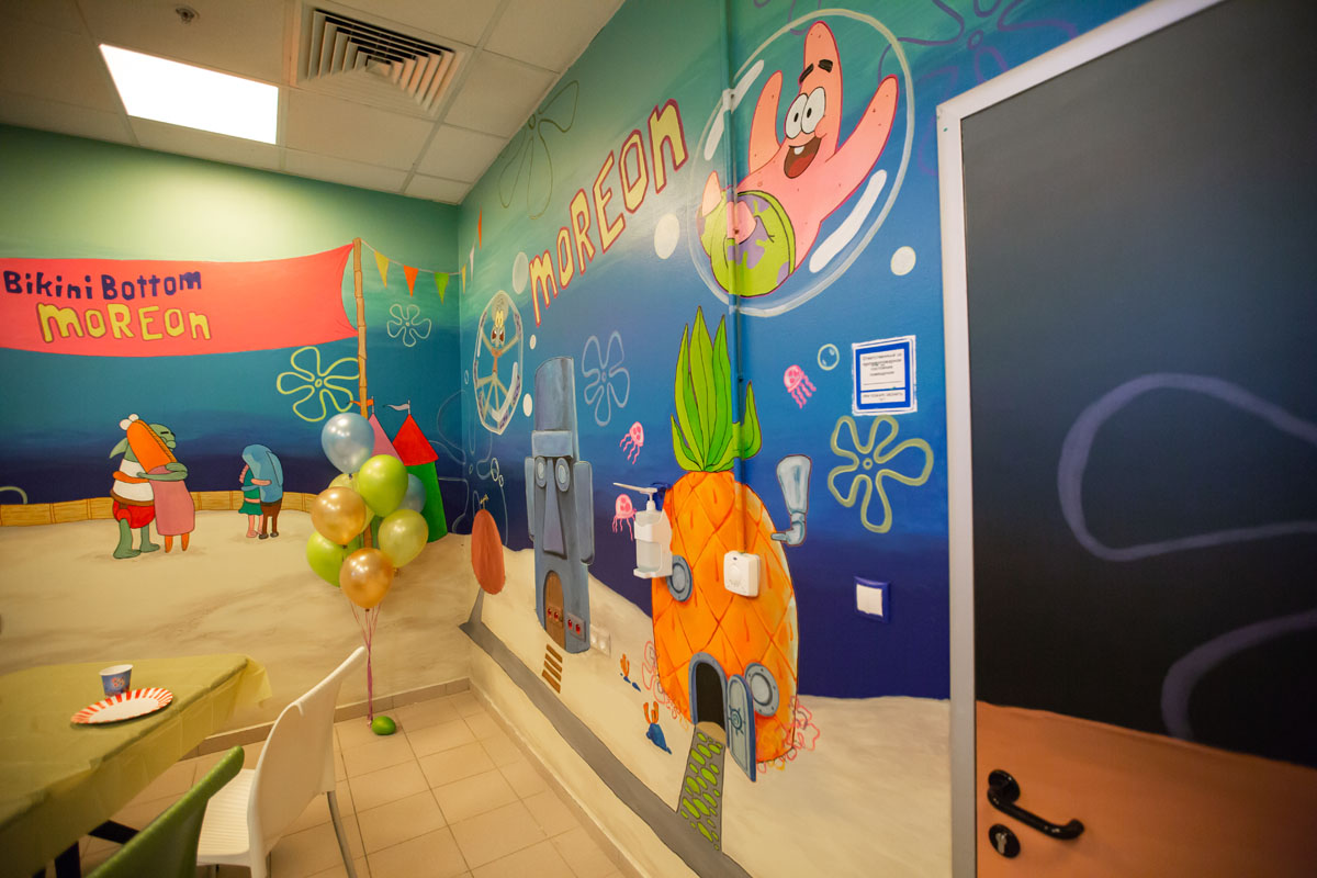 Банкетная комната Спанч Боб, аквапарк — фото 6