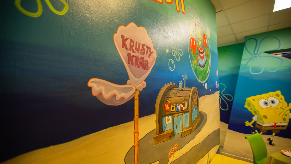 Банкетная комната Спанч Боб, аквапарк — фото 11