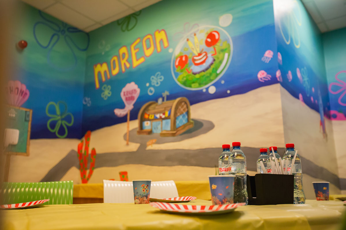 Банкетная комната Спанч Боб, аквапарк — фото 15