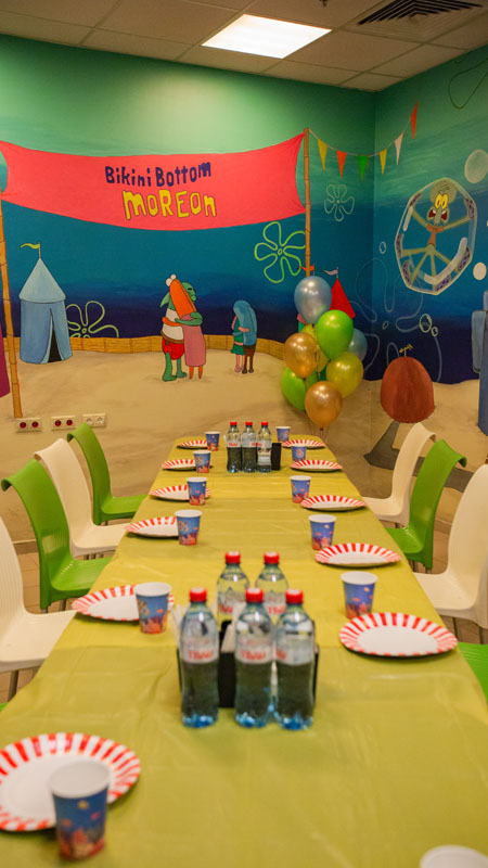 Банкетная комната Спанч Боб, аквапарк — фото 16