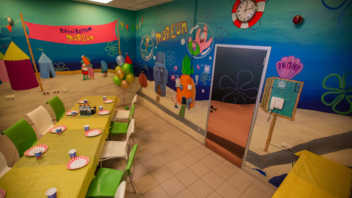 Банкетная комната Спанч Боб, аквапарк — фото 19