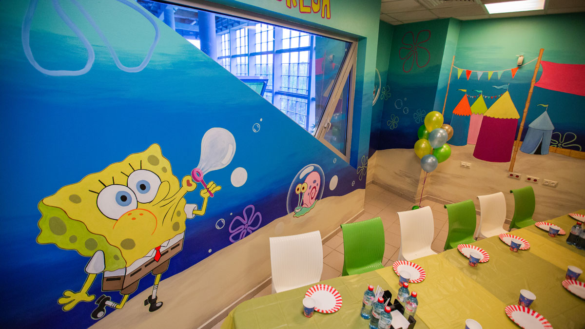 Банкетная комната Спанч Боб, аквапарк — фото 21