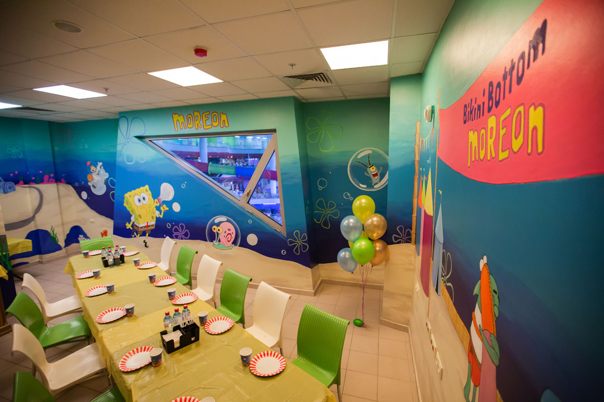 Банкетная комната Спанч Боб, аквапарк — фото 23