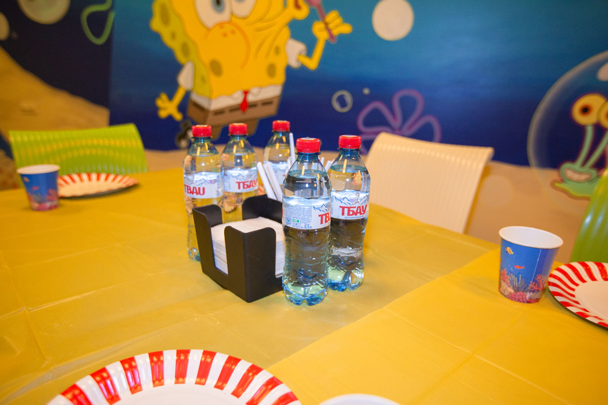 Банкетная комната Спанч Боб, аквапарк — фото 27